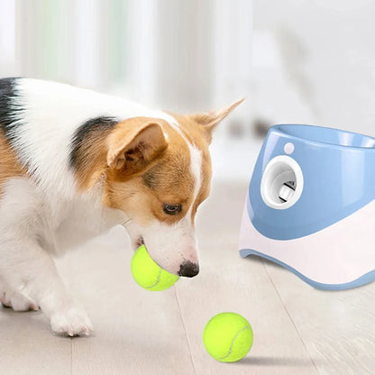 Automatic Tennis Ball Launcher: Interactive Dog Training Toy - Home Fads 