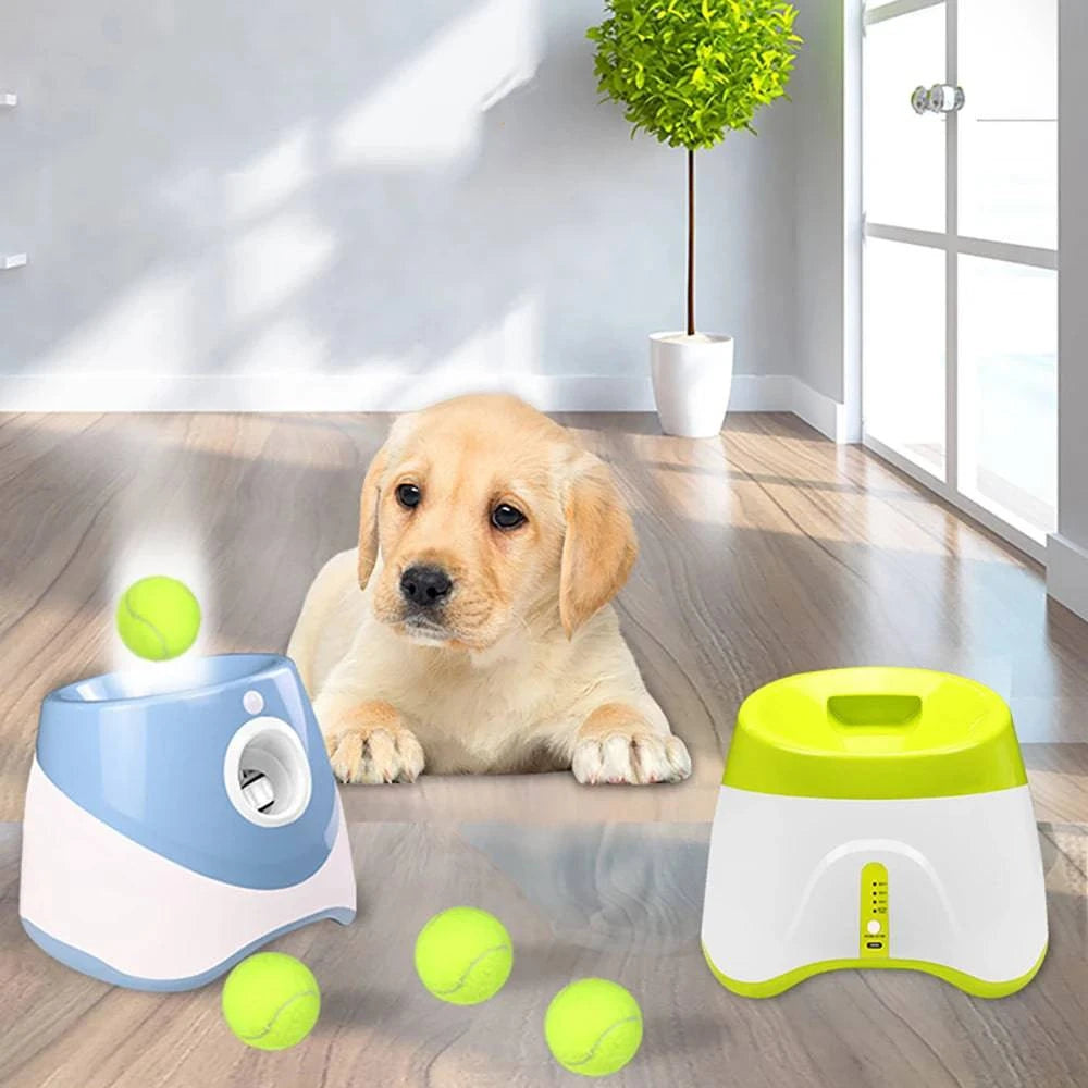Automatic Tennis Ball Launcher: Interactive Dog Training Toy - Home Fads 