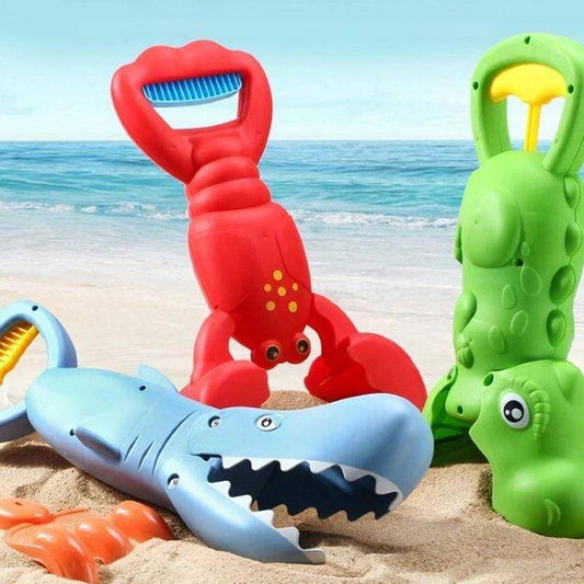 Baby Bath and Beach Toys - Colorful Claw Catchers for Sand Play, Swimming Pools, and Outdoor Games - Home Fads 