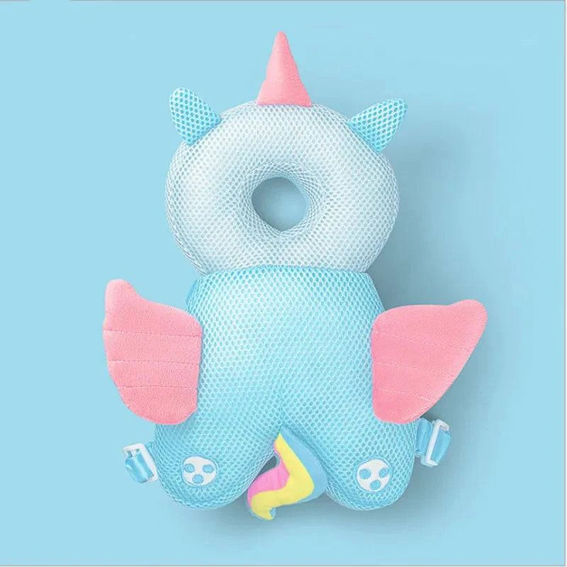 Baby Head Protector Backpack Pillow - Soft PP Cotton Safety Cushion for Toddlers (1-3 Years) - Adorable Cartoon Designs - Home Fads 