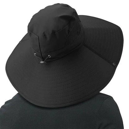 Breathable Cotton Sun Fisherman Hat with Wide Visor Brim for Men and Women - Perfect for Beach, Hiking, Fishing, and Outdoor Adventures - Home Fads 
