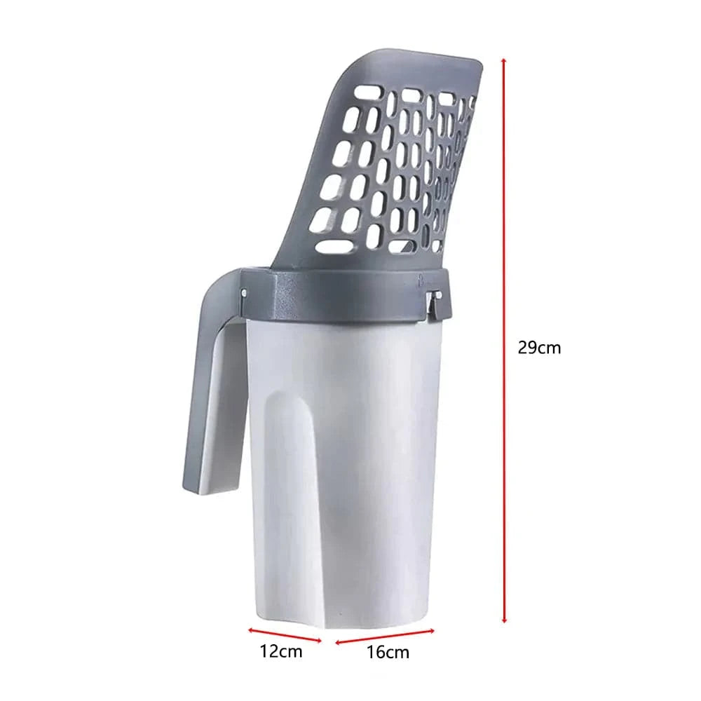 Cat Litter Scoop with Refill Bags - Efficient Pet Waste Management Tool for Clean and Hygienic Litter Boxes - Home Fads 