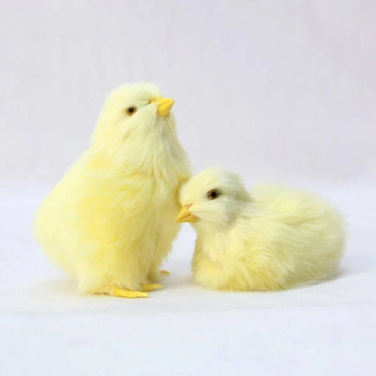 Chick Plush Toy – Miniature Ornament for Festive Decorations and Gifts - Home Fads 