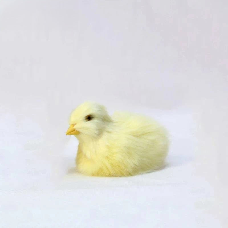 Chick Plush Toy – Miniature Ornament for Festive Decorations and Gifts - Home Fads 