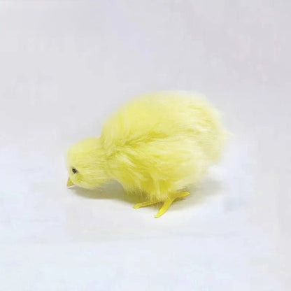 Chick Plush Toy – Miniature Ornament for Festive Decorations and Gifts - Home Fads 