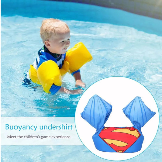 Children's Cartoon Swimming Armband Vest - Safe and Durable Floatation Aid for Kids - Home Fads 