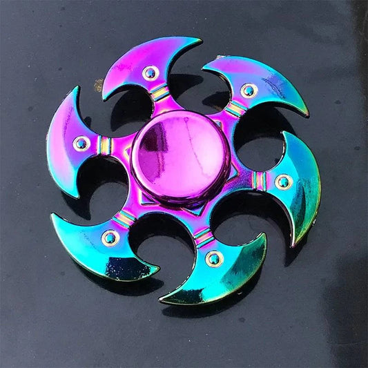Colorful Hand Spinner Toy - Stress Relief Fidget Spinner for All Ages (16 Styles) - Home Fads 