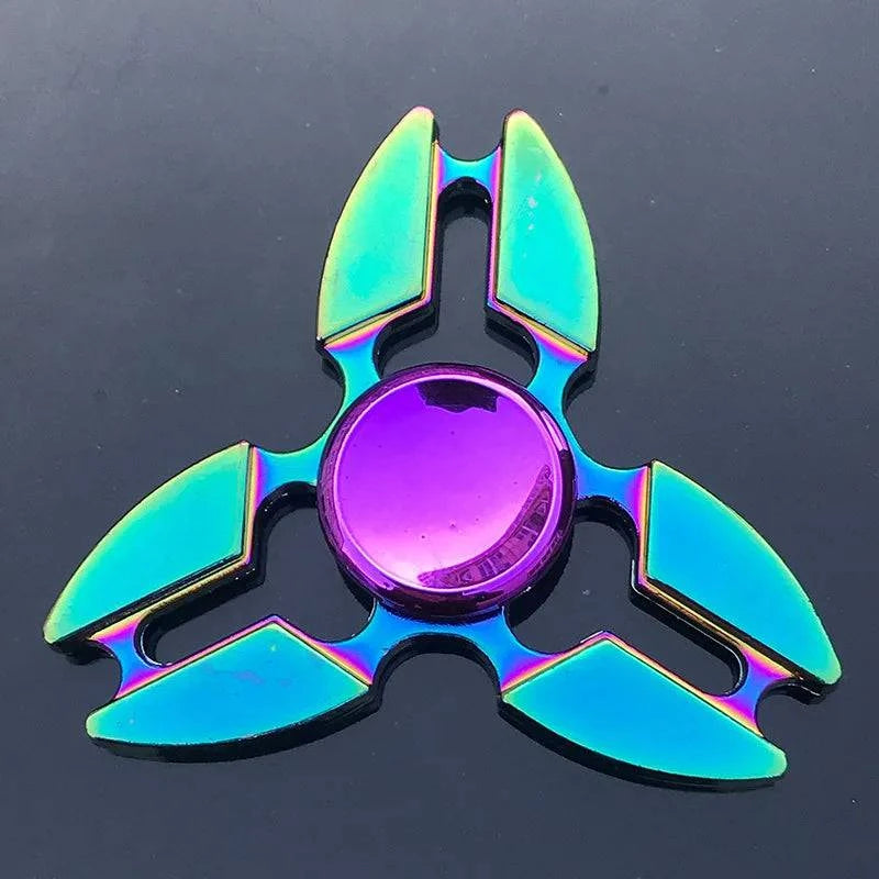 Colorful Hand Spinner Toy - Stress Relief Fidget Spinner for All Ages (16 Styles) - Home Fads 
