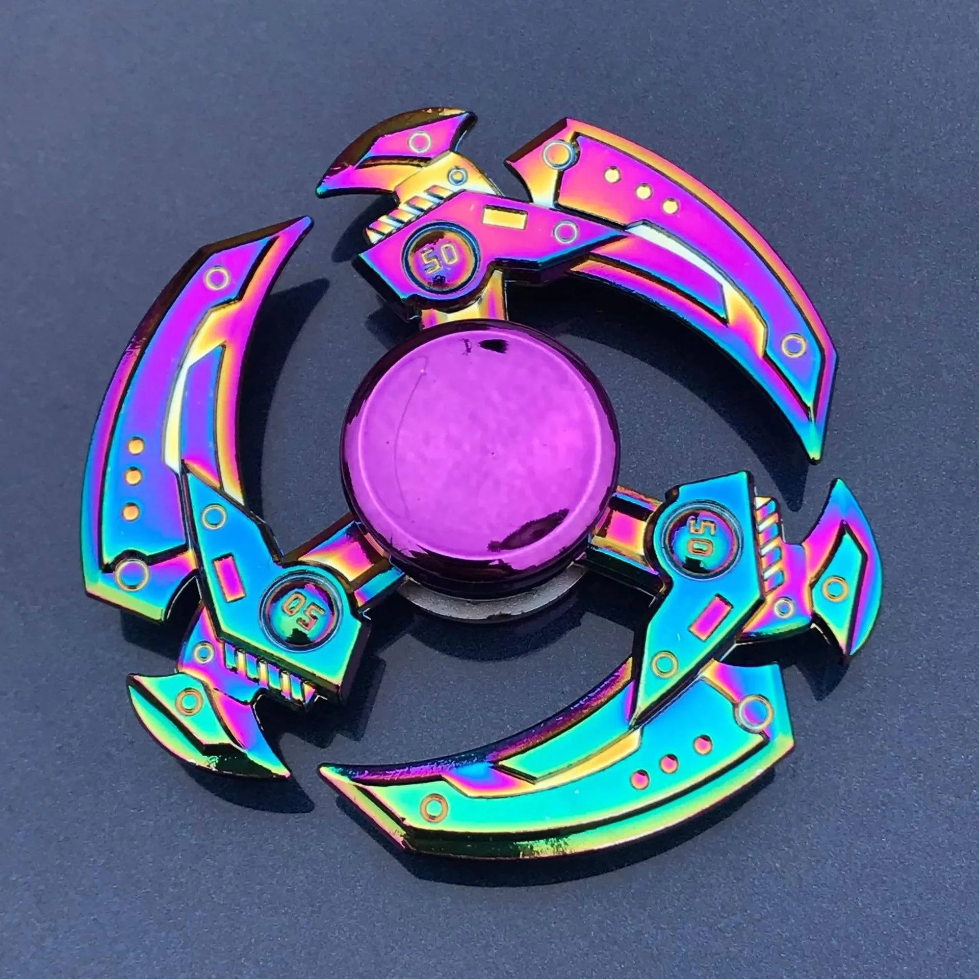 Colorful Hand Spinner Toy - Stress Relief Fidget Spinner for All Ages (16 Styles) - Home Fads 