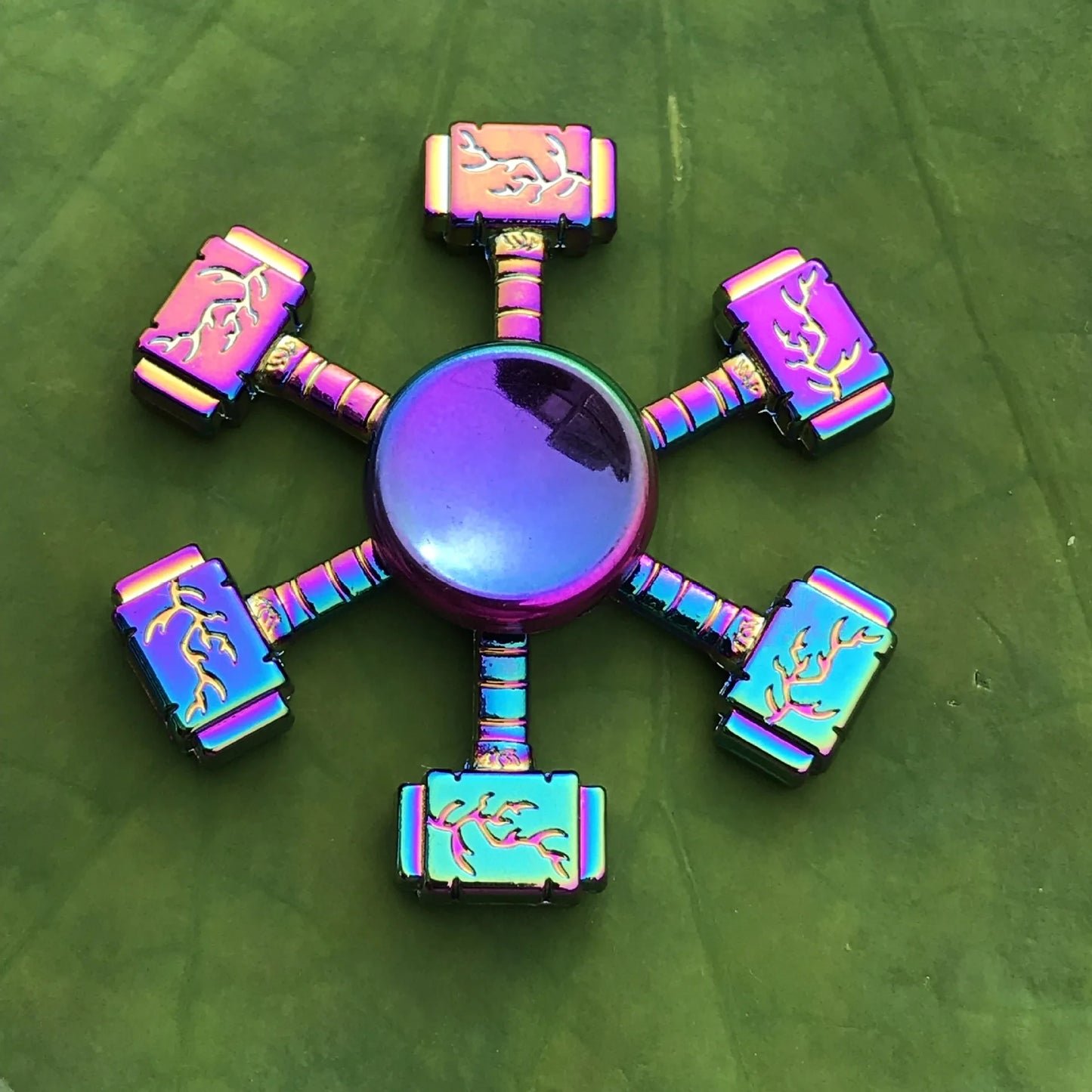 Colorful Hand Spinner Toy - Stress Relief Fidget Spinner for All Ages (16 Styles) - Home Fads 