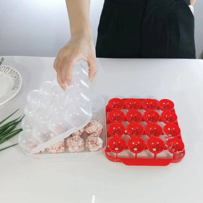 Convenient Kitchen Plastic Meatball Maker Mold - Versatile Tool for Fish, Melon Ball, and More - Home Fads 