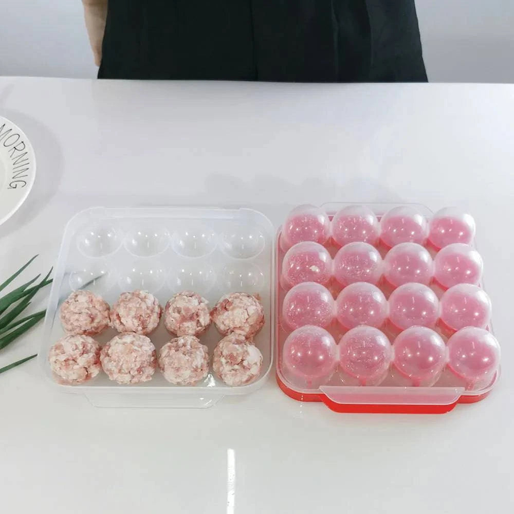 Convenient Kitchen Plastic Meatball Maker Mold - Versatile Tool for Fish, Melon Ball, and More - Home Fads 