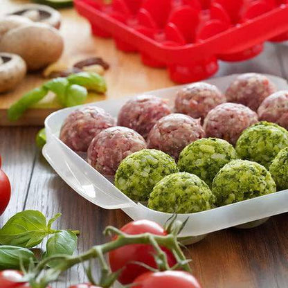 Convenient Kitchen Plastic Meatball Maker Mold - Versatile Tool for Fish, Melon Ball, and More - Home Fads 