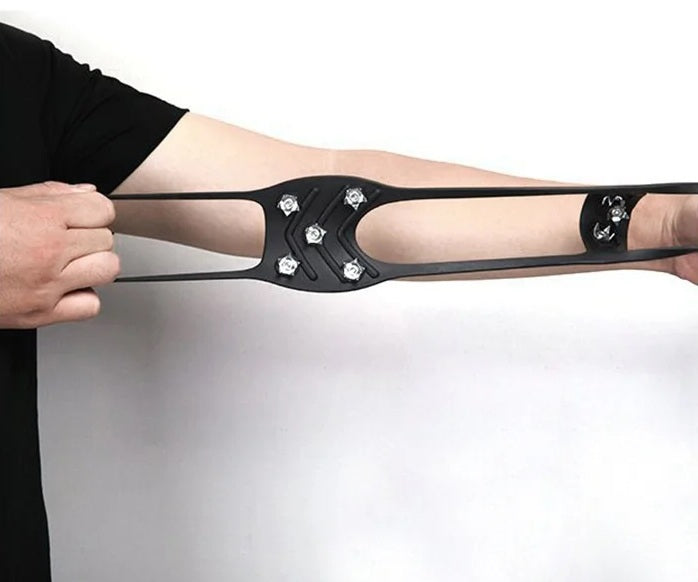 Crampon Ice Grippers for Winter – 8-Teeth Anti-Slip Shoe Traction Cleats for Snow & Ice Walking - Home Fads 