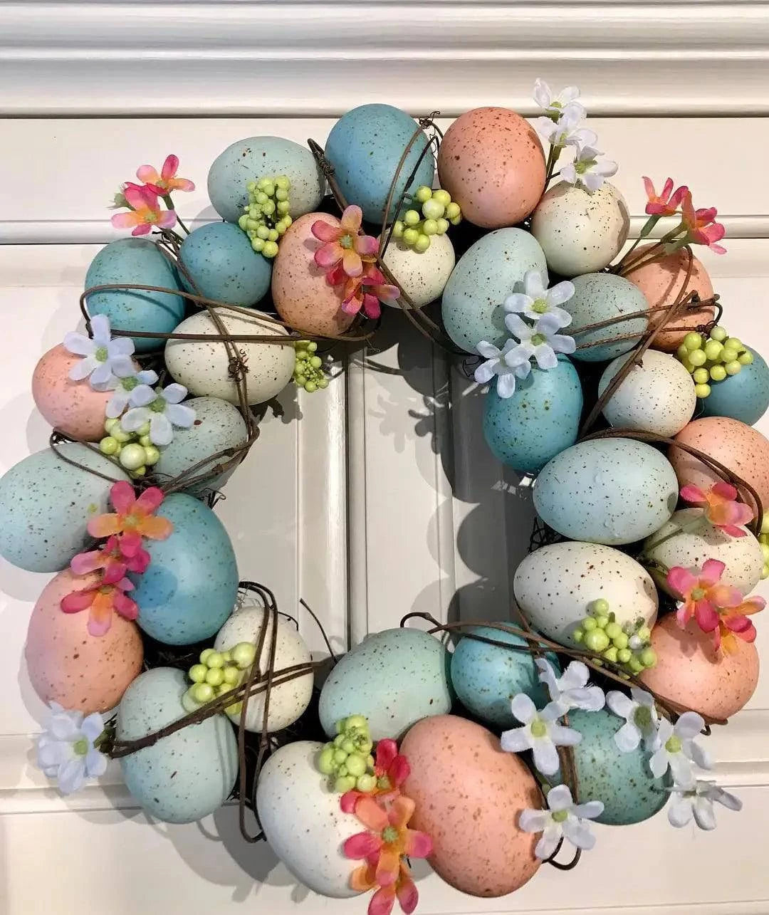 Decorative Foam Egg Ornaments – Set of 20/50 Pieces for Stylish DIY Decor and Craft Projects - Home Fads 