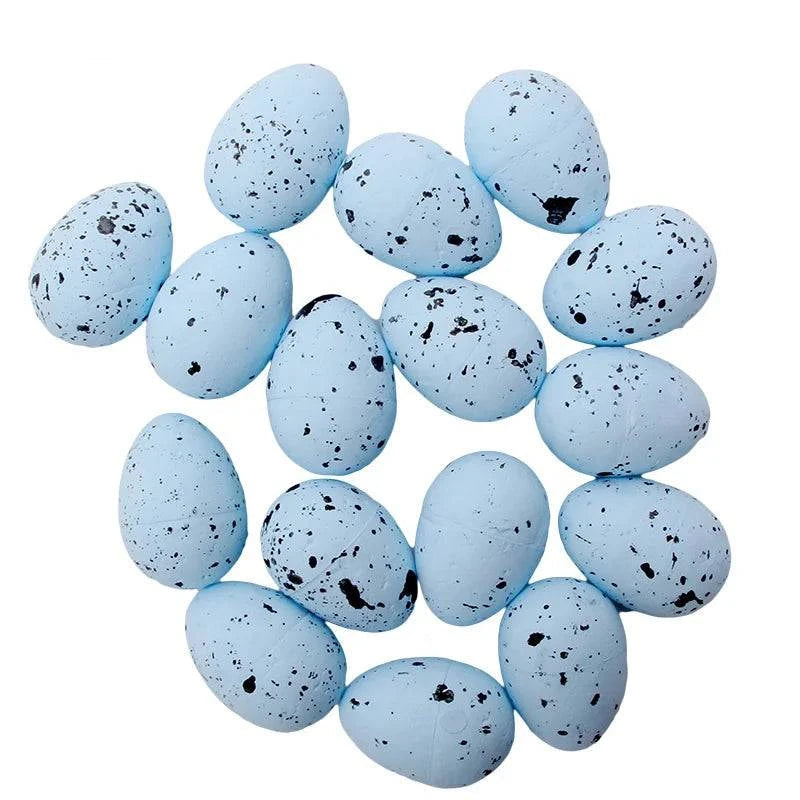 Decorative Foam Egg Ornaments – Set of 20/50 Pieces for Stylish DIY Decor and Craft Projects - Home Fads 