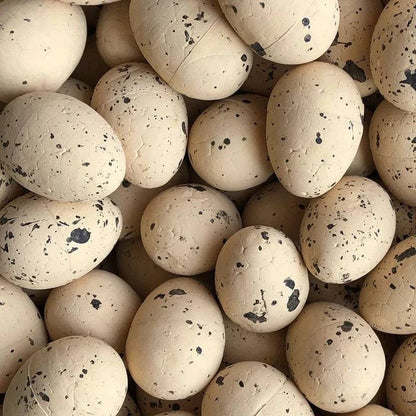 Decorative Foam Egg Ornaments – Set of 20/50 Pieces for Stylish DIY Decor and Craft Projects - Home Fads 