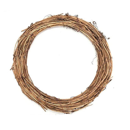 Decorative Rattan Wreath with Foam Eggs – White and Colorful Foam Ornaments for Versatile Seasonal Decor and Craft Projects - Home Fads 