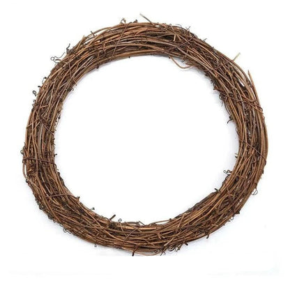 Decorative Rattan Wreath with Foam Eggs – White and Colorful Foam Ornaments for Versatile Seasonal Decor and Craft Projects - Home Fads 