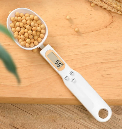 Digital LCD Spoon Scale – Precision Kitchen Measuring Tool for Accurate Weight in Grams or Ounces (0.5g–500g) - Home Fads 