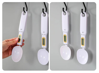 Digital LCD Spoon Scale – Precision Kitchen Measuring Tool for Accurate Weight in Grams or Ounces (0.5g–500g) - Home Fads 