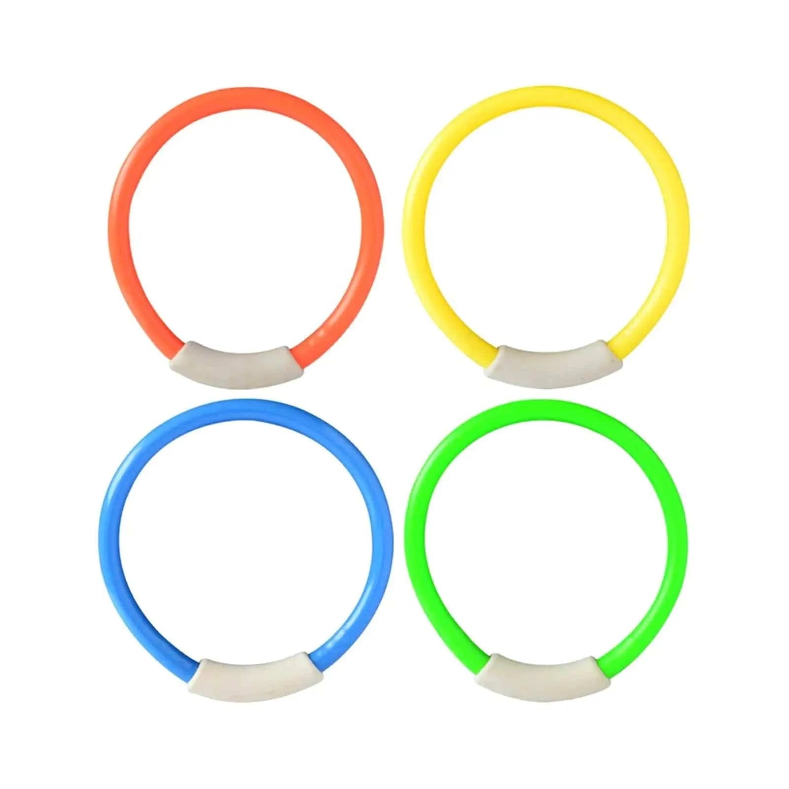 Diving Rings Set for Pool - Water Toys for Kids to Enhance Swimming Skills - Home Fads 