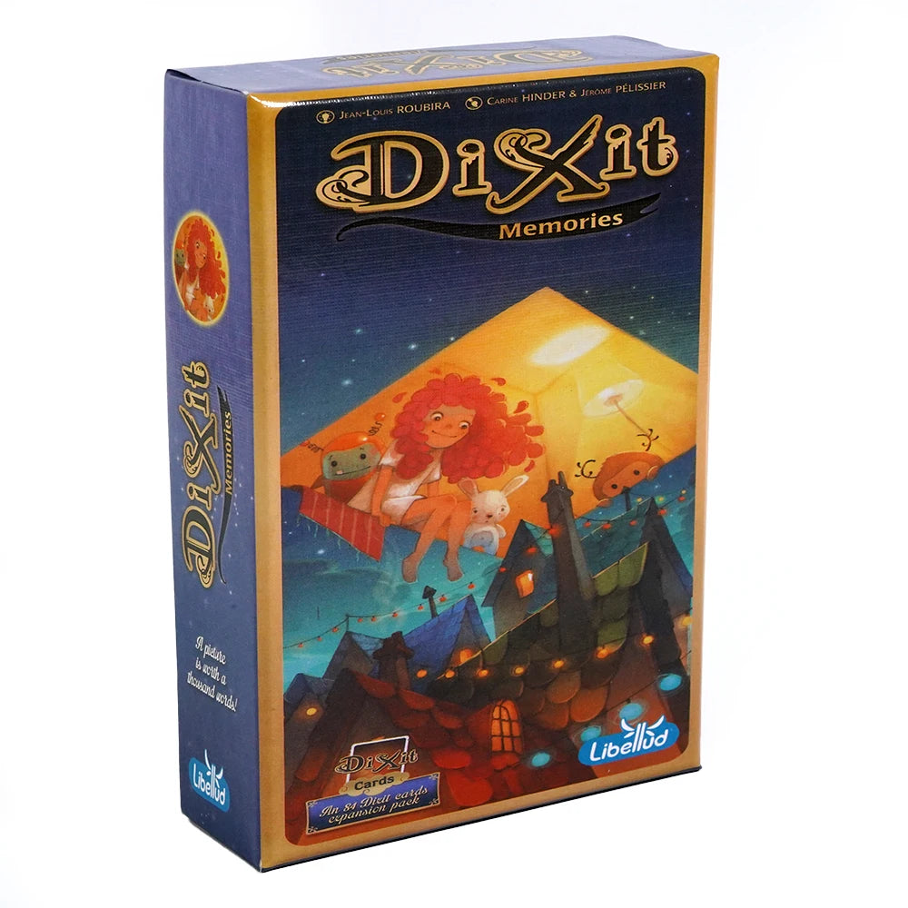 Dixit Expansion Pack - 84 Illustrated Cards: Journey, Memories, Daydreams, Harmonies, Anniversary, Revelations, Origins, Quest, Mirrors, Odyssey - Home Fads 