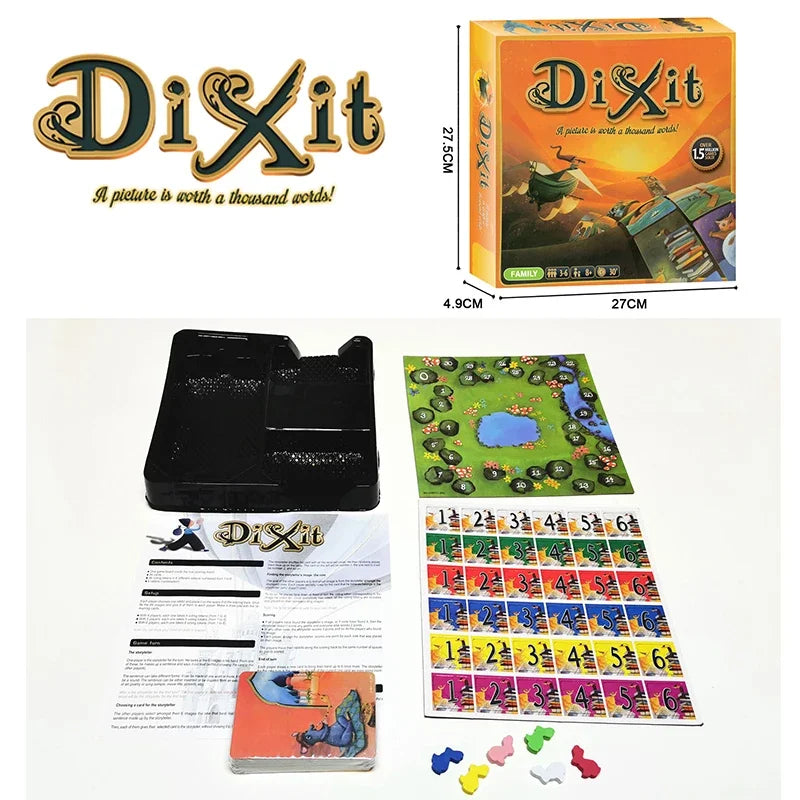 Dixit Original or Dixit Odyssey – Choose Your Edition – English Storytelling Card Game for Families & Groups - Home Fads 