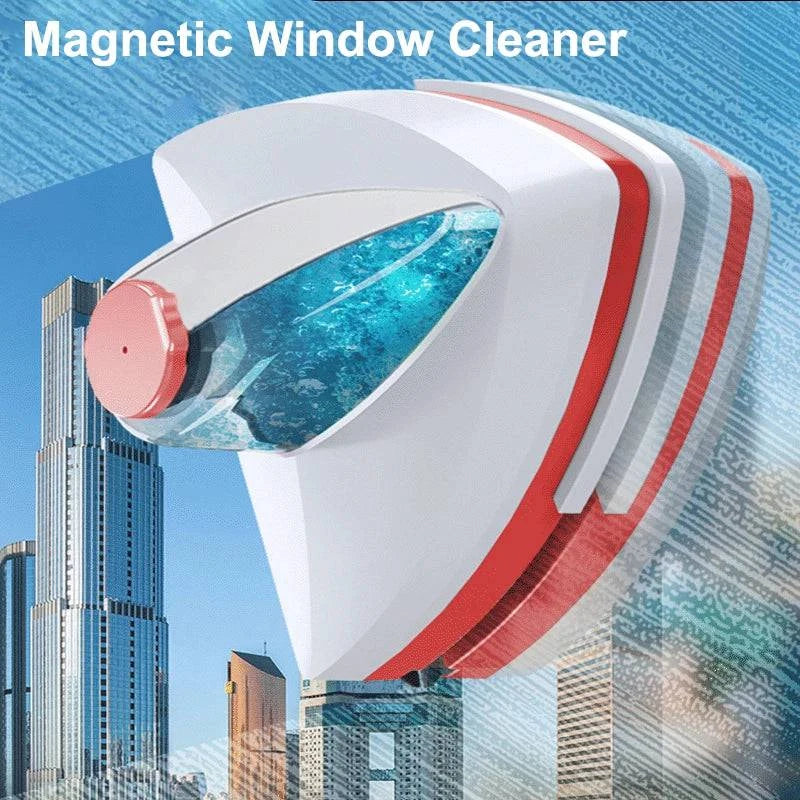 Dual-Sided Magnetic Glass Window Cleaner: Automatic Drainage Wiper (Four Styles) - Home Fads 