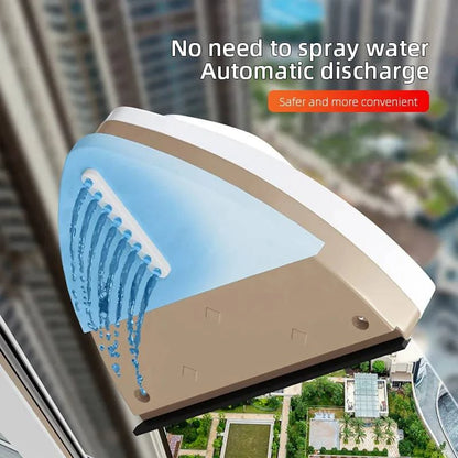 Dual-Sided Magnetic Glass Window Cleaner: Automatic Drainage Wiper (Four Styles) - Home Fads 