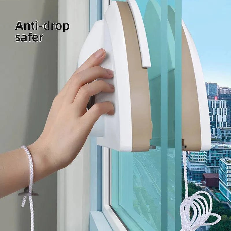 Dual-Sided Magnetic Glass Window Cleaner: Automatic Drainage Wiper (Four Styles) - Home Fads 