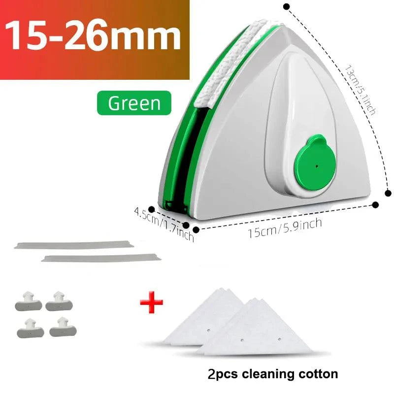 Dual-Sided Magnetic Glass Window Cleaner: Automatic Drainage Wiper (Four Styles) - Home Fads 
