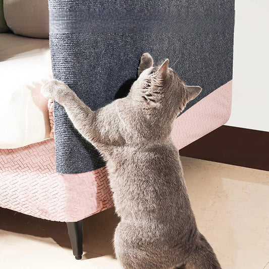 Durable Anti-Scratch Sofa Protection Board | Trimmable Self-Adhesive Cat Scratch Mat Carpet for Cats | Satisfies Feline