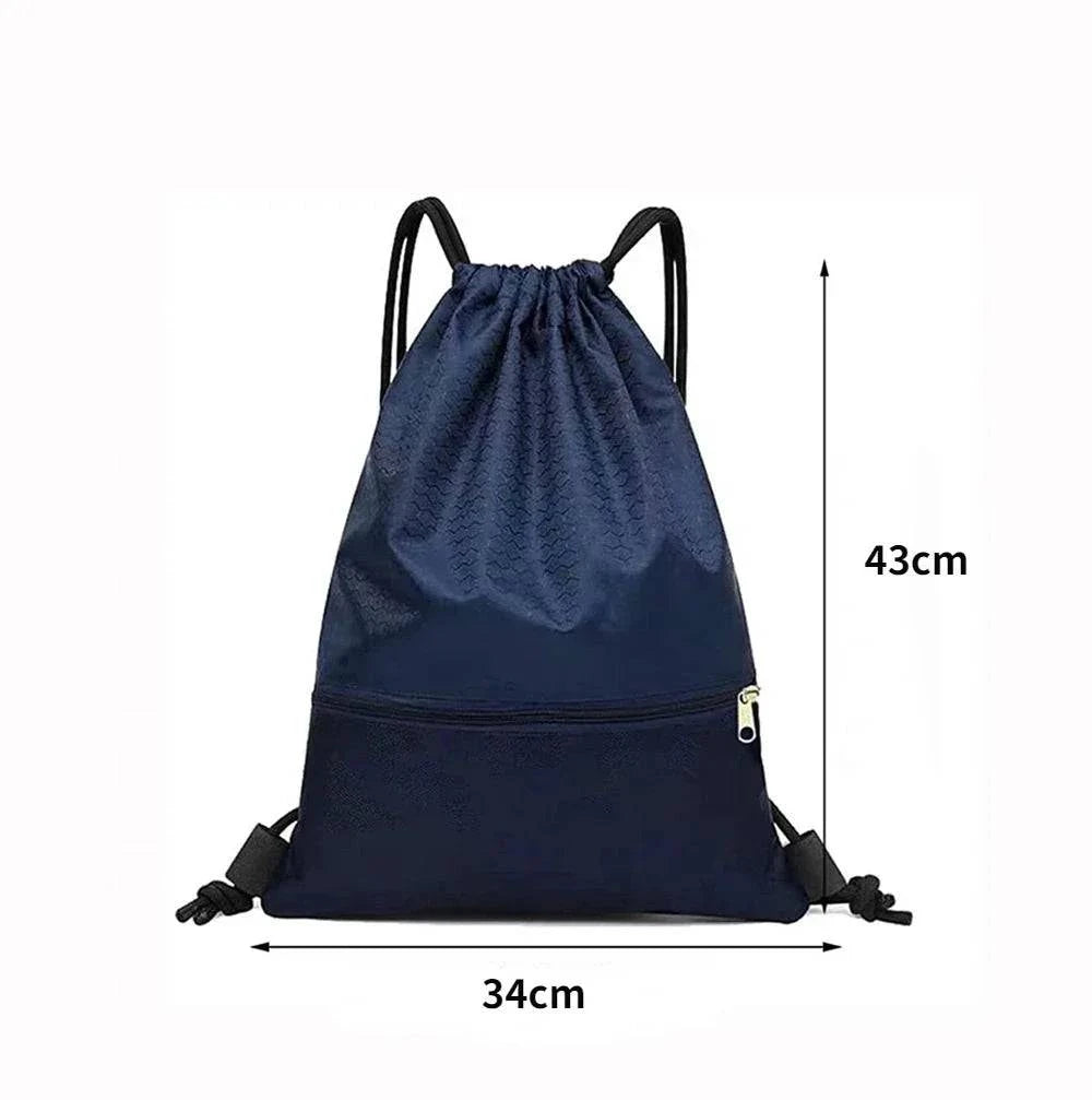 Durable Outdoor Sports Drawstring Backpack – Lightweight Unisex Gym Bag with Spacious Storage for Fitness, Travel, and Daily Use - Home Fads 