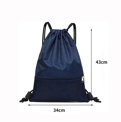 Durable Outdoor Sports Drawstring Backpack – Lightweight Unisex Gym Bag with Spacious Storage for Fitness, Travel, and Daily Use - Home Fads 