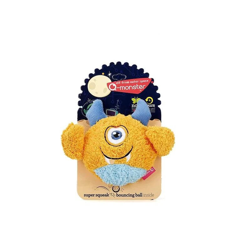 Durable Squeaker Dog Toy Balls with Spiky Ball Inside and Plush Surface for Interactive Play and Training - Home Fads 