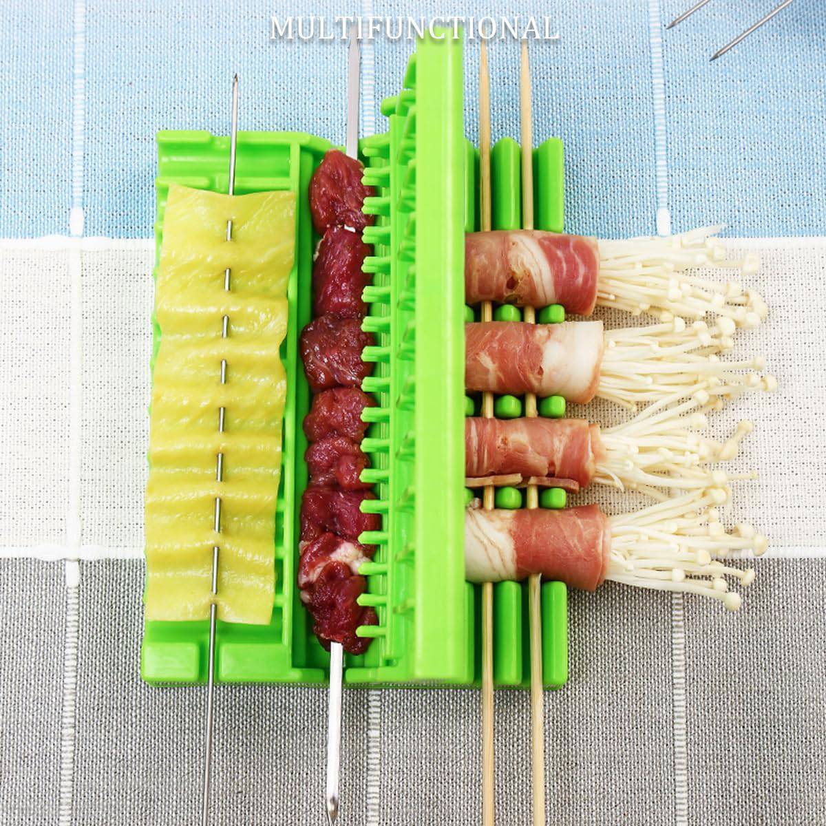 Effortless Kofta Kebab Maker - BBQ Meat Skewer Machine for Easy and Quick Kebab Preparation - Home Fads 