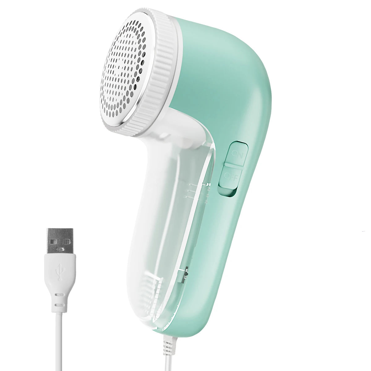Electric Fabric Lint Remover – Powerful Clothes Shaver with Stainless Steel Blades, USB Plug-In, Portable Fuzz & Hairball Trimmer - Home Fads 