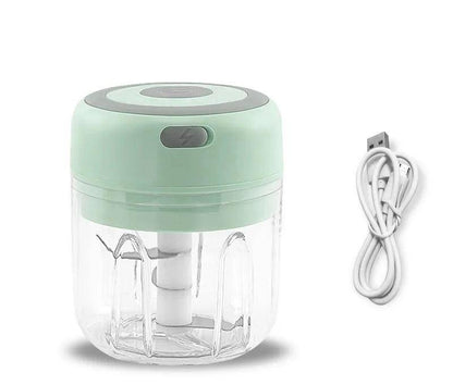 Electric Mini Garlic Chopper & Food Processor - USB Rechargeable - Home Fads 