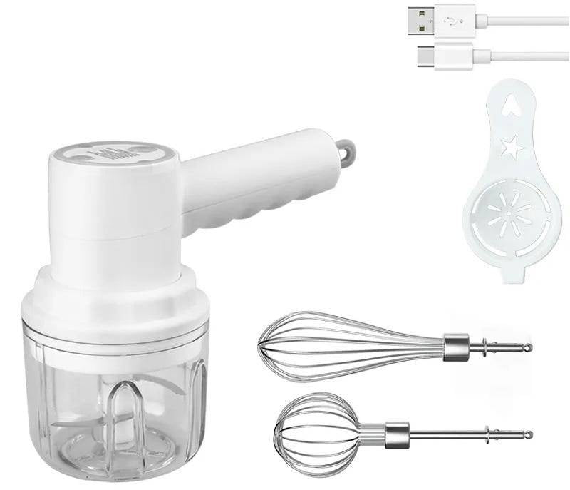 Electric Mini Garlic Chopper & Food Processor - USB Rechargeable - Home Fads 