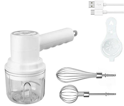 Electric Mini Garlic Chopper & Food Processor - USB Rechargeable - Home Fads 