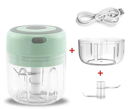 Electric Mini Garlic Chopper & Food Processor - USB Rechargeable - Home Fads 