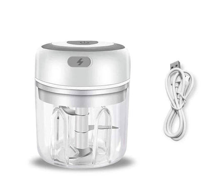 Electric Mini Garlic Chopper & Food Processor - USB Rechargeable - Home Fads 
