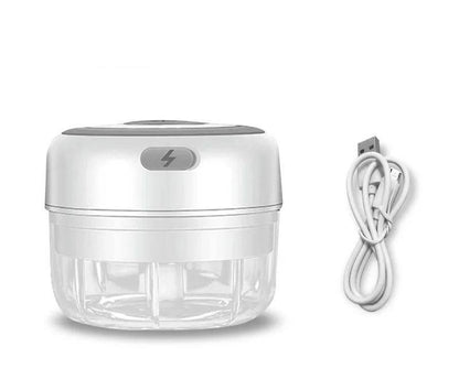 Electric Mini Garlic Chopper & Food Processor - USB Rechargeable - Home Fads 