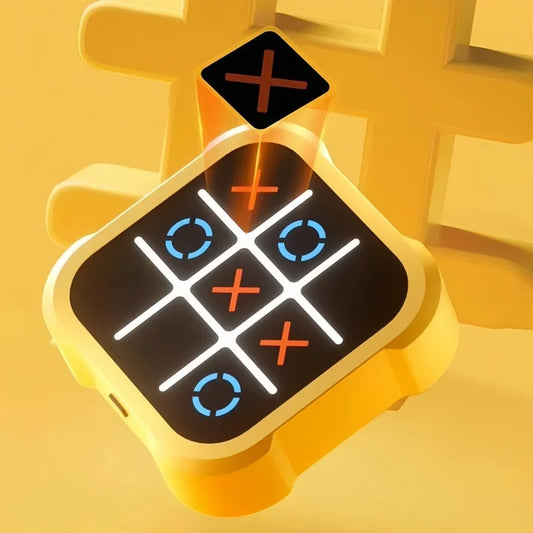 Electronic Tic-Tac-Toe Board Game – Portable, Interactive Puzzle for Kids & Adults – Also Available in Classic Version - Home Fads 