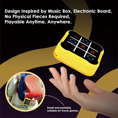 Electronic Tic-Tac-Toe Board Game – Portable, Interactive Puzzle for Kids & Adults – Also Available in Classic Version - Home Fads 