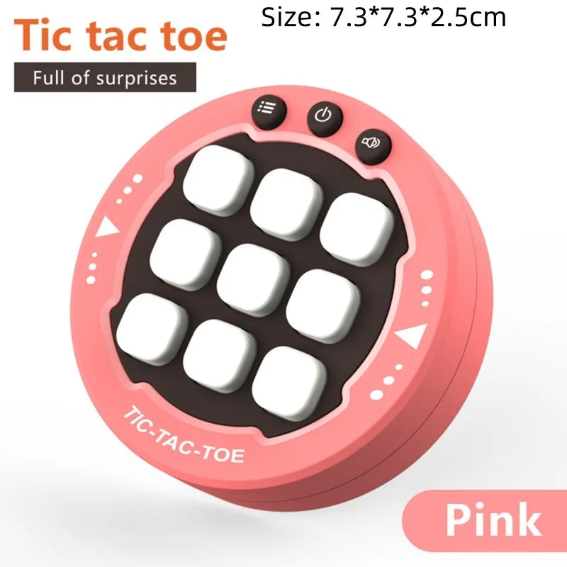 Electronic Tic-Tac-Toe Board Game – Portable, Interactive Puzzle for Kids & Adults – Also Available in Classic Version - Home Fads 