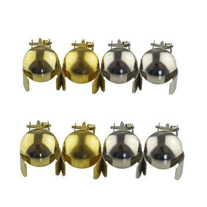 Elegant Automatic Candle Snuffer - Metal Wick Flame Extinguisher for Home and Outdoor Use (Gold/Silver) - Home Fads 