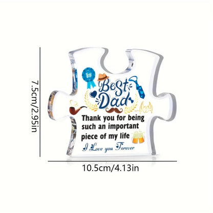 Exquisite Acrylic Plaque for Dad - Perfect Birthday, Christmas, and Father's Day Gift - Home Fads 