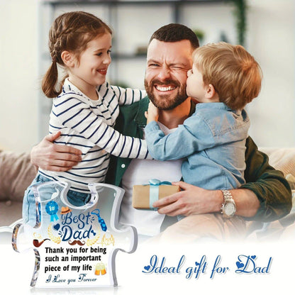 Exquisite Acrylic Plaque for Dad - Perfect Birthday, Christmas, and Father's Day Gift - Home Fads 